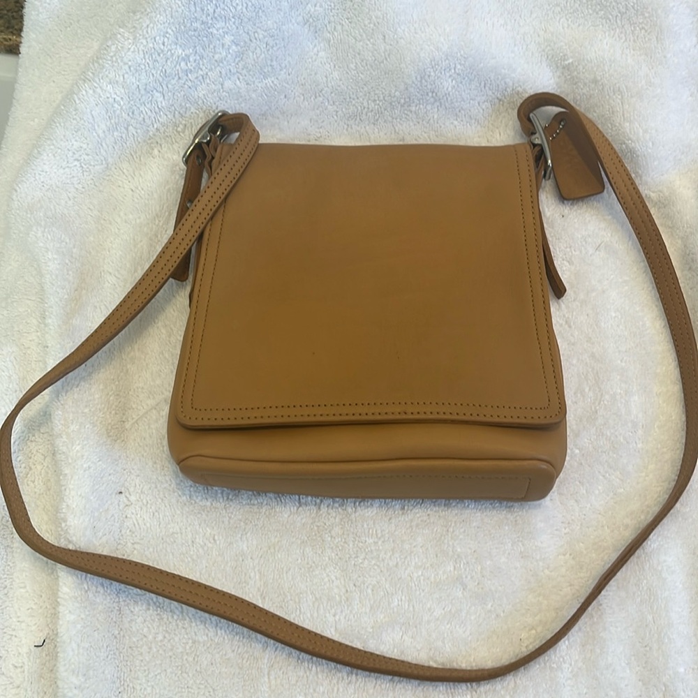 Vintage Coach Leather Bag